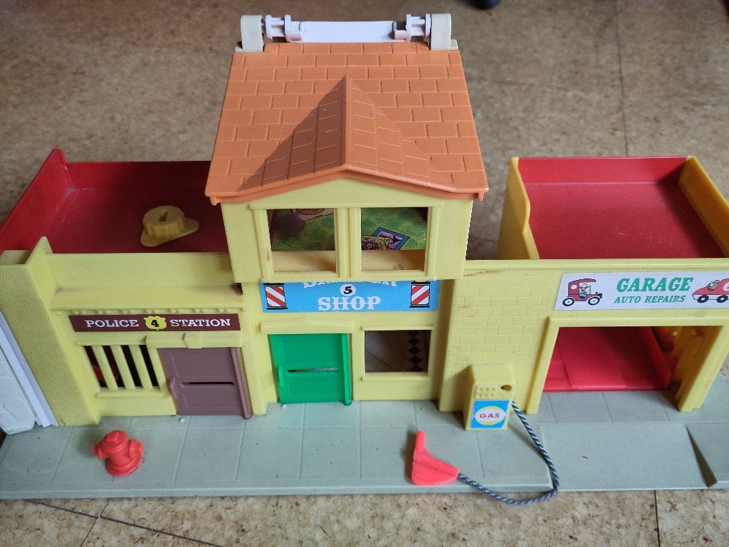Fisher Price village, Kinderen en Baby's, Ophalen, Gebruikt, Speelset