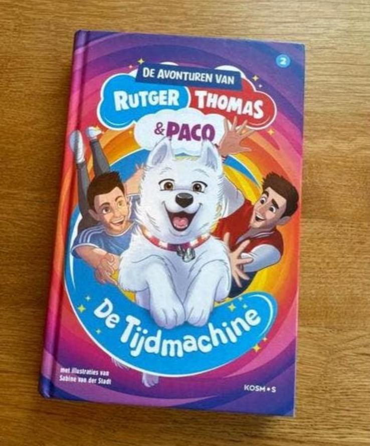 De Avonturen van Rutger, Thomas & Paco: De Tijdmachine, Ophalen of Verzenden, Gelezen, Fictie