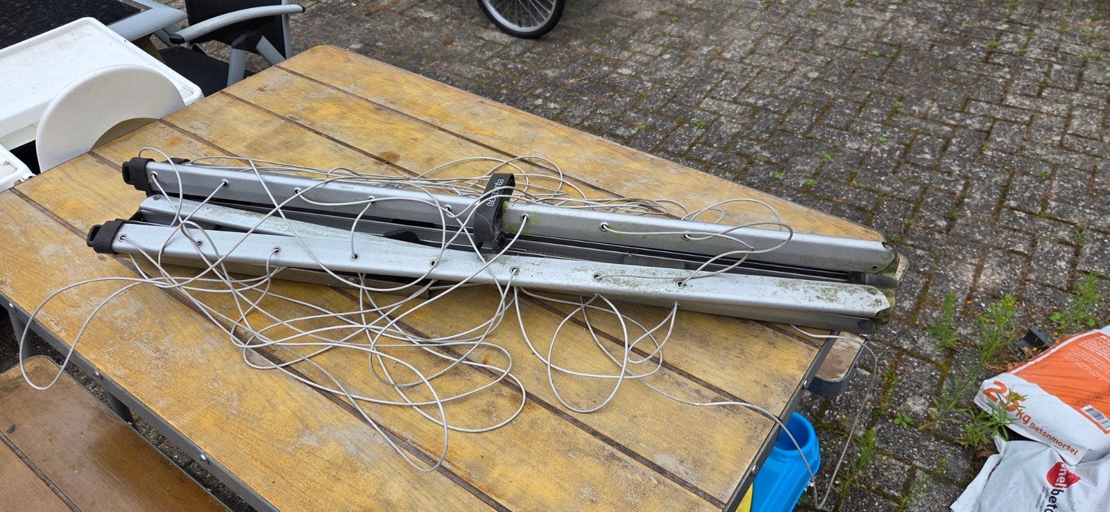 Brabantia wanddroogrek, Tuin en Terras, Droogmolens en Wasrekken, Ophalen, Gebruikt, Droogmolen