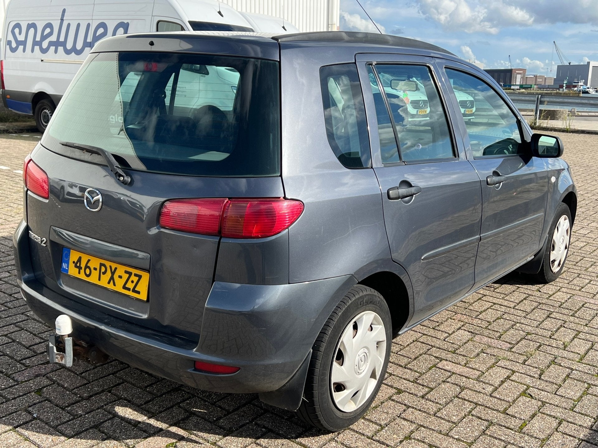 Mazda 2 1.4 Exclusive|Koppeling Slipt|144000KM|, Voorwielaandrijving, Zwart, 4 cilinders, Origineel Nederlands