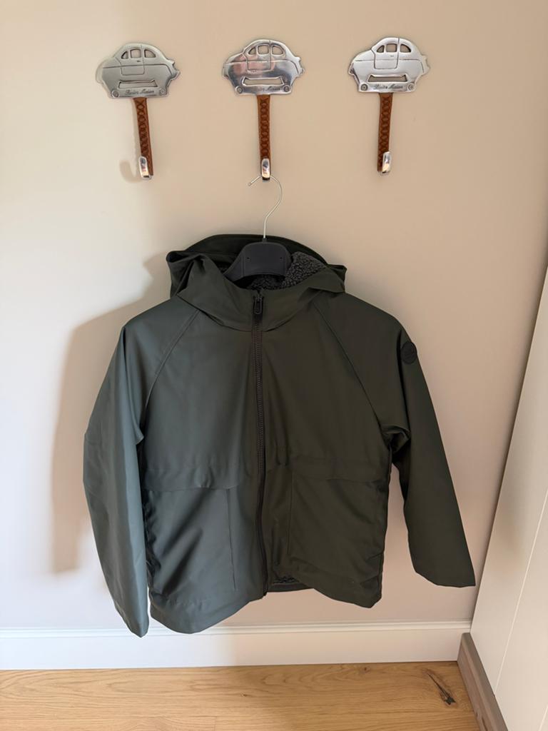 Regenjas teddy gevoerd maat 140 Zara, Kinderen en Baby's, Kinderkleding | Maat 140, Ophalen, Zo goed als nieuw, Jongen, Jas