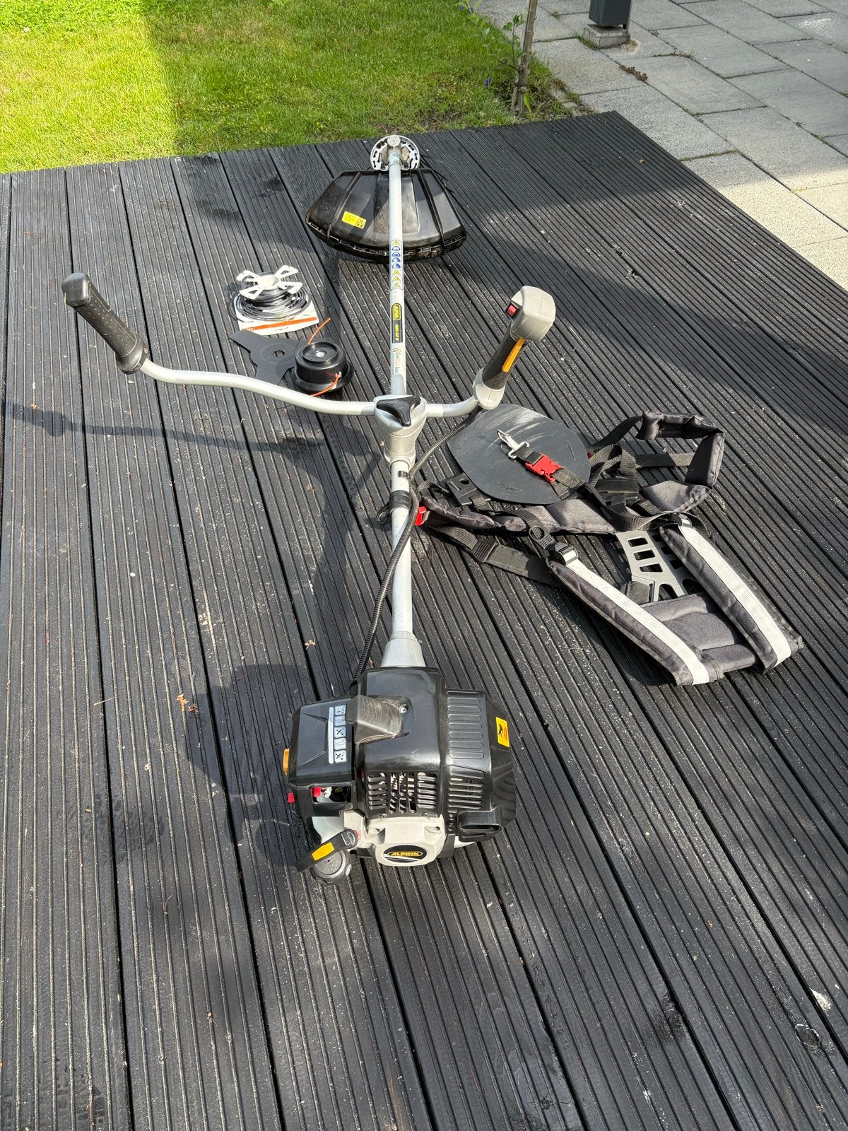 Alpina ABR 52 D Benzine Bosmaaier met Accessoires, Ophalen, Gebruikt, 30 tot 50 cm, Benzine