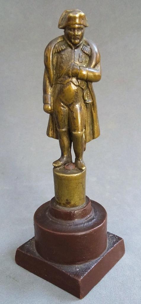 Om 1900 Mini Miniatuur Bronzen Beeld Napoleon Bonaparte, Antiek en Kunst, Antiek | Koper en Brons, Ophalen of Verzenden, Brons