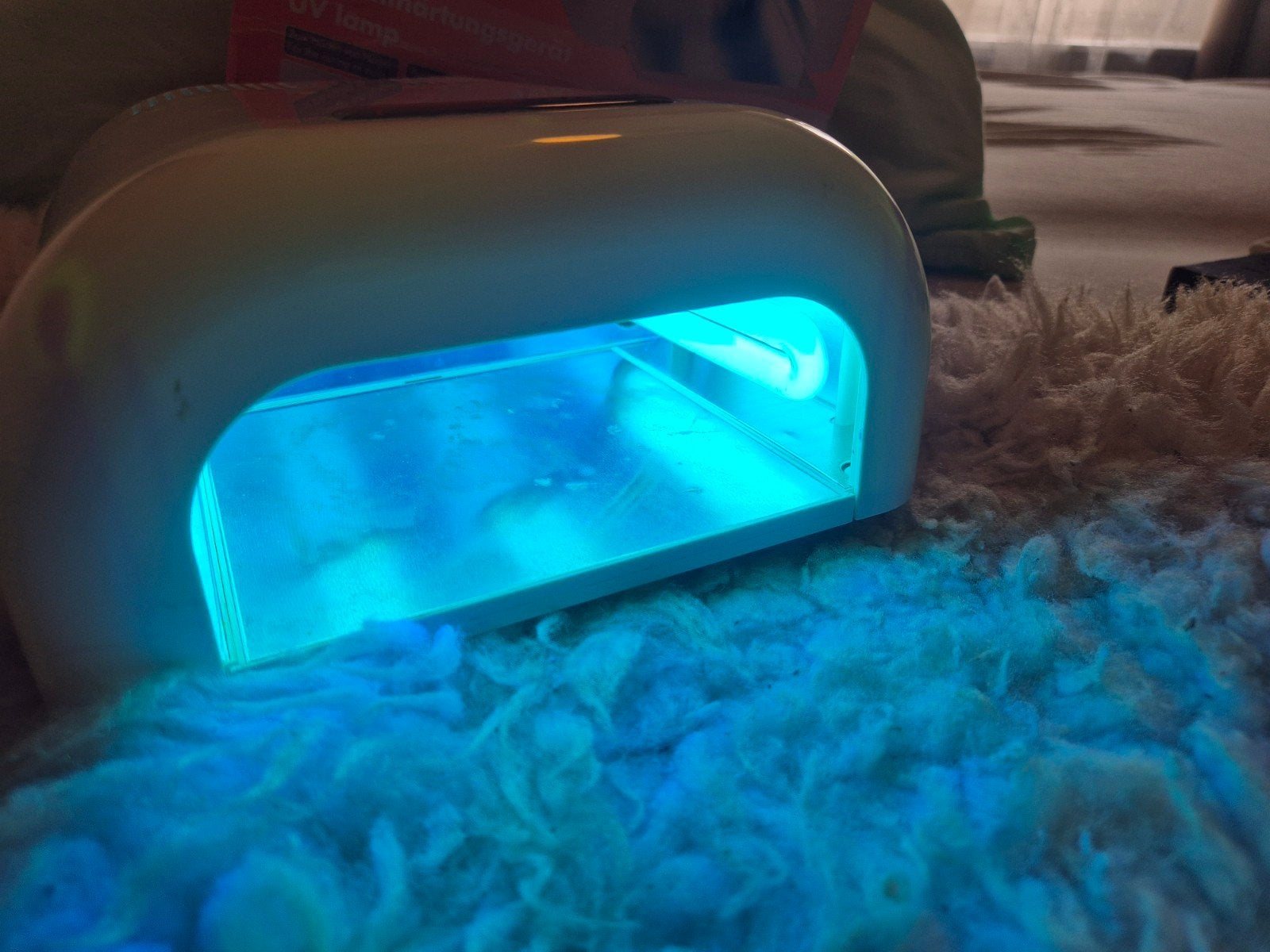 Promed UV Nagellamp voor Gel nagels + gratis lakjes, Ophalen of Verzenden, Gebruikt, Overige typen