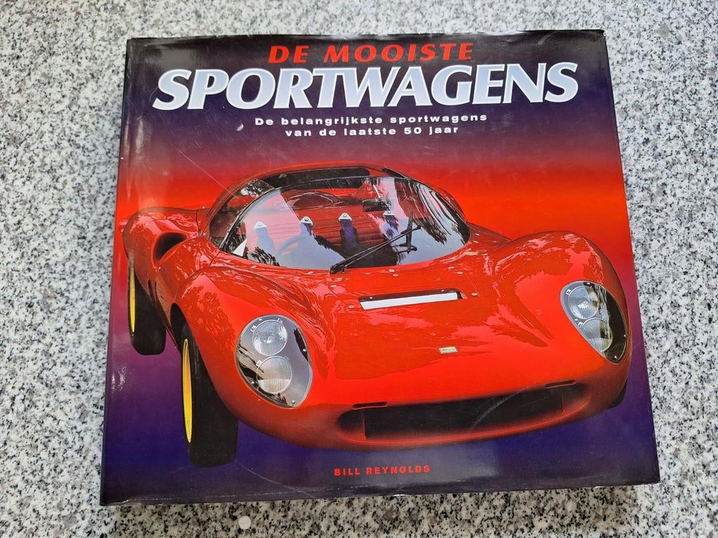 De Mooiste Sportwagens - Boek over sportauto's, Ophalen of Verzenden
