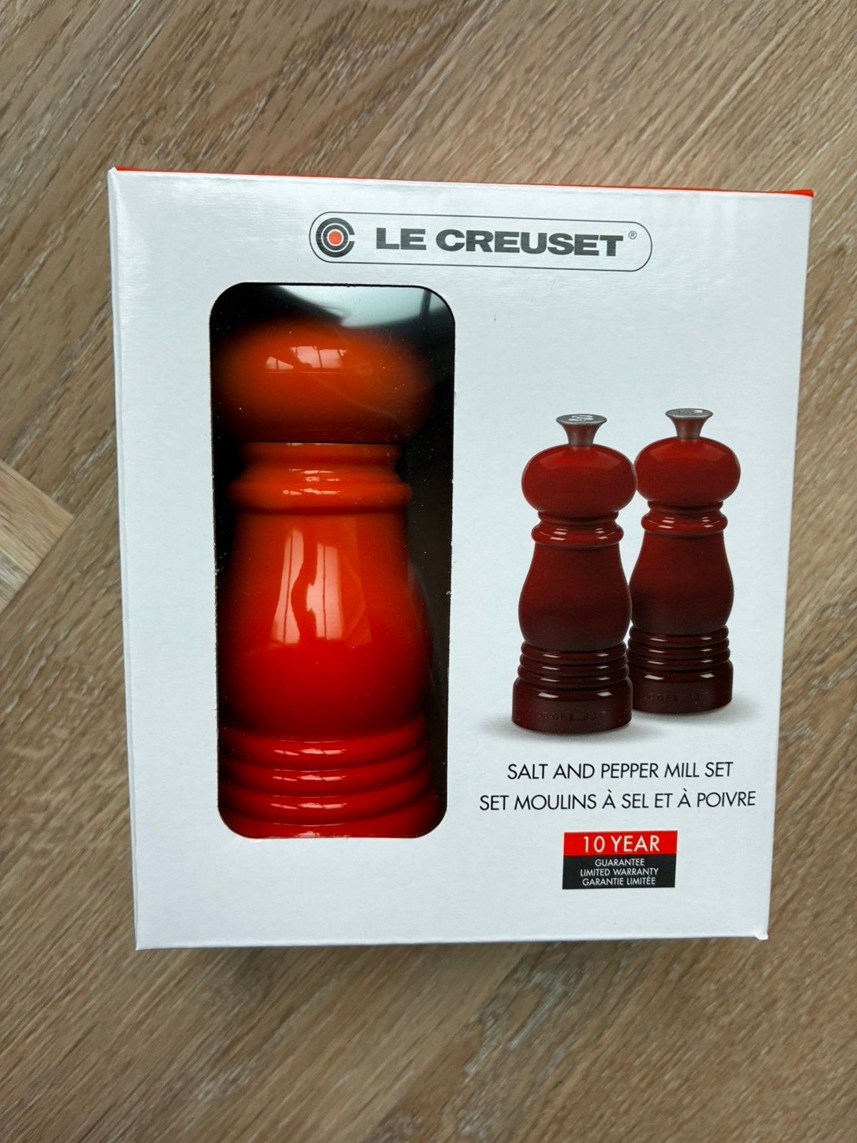 Nieuw Le Creuset peper en zoutstel., Huis en Inrichting, Kunststof, Overige merken, Overige typen, Nieuw