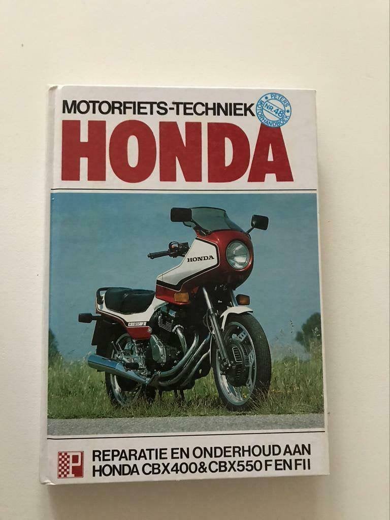 werkplaatshandboek HONDA CBX400 en CBX550; nu slechts 7,50 €, Ophalen of Verzenden, Honda