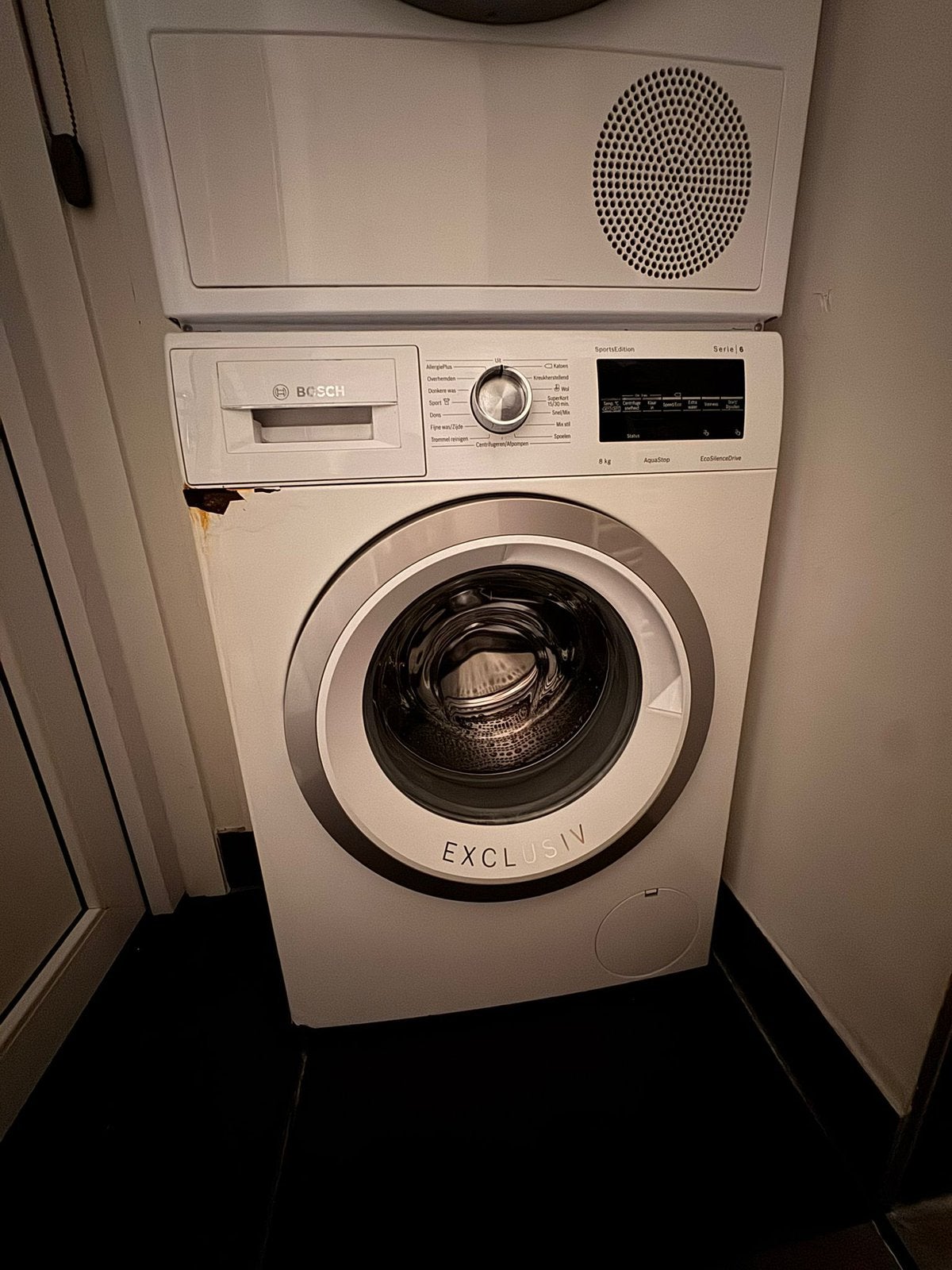 Bosch Serie6 SportsEdition Exclusiv wasmachine WAT28493NL/41, Witgoed en Apparatuur, Wasmachines, Ophalen, Minder dan 85 cm, Zo goed als nieuw