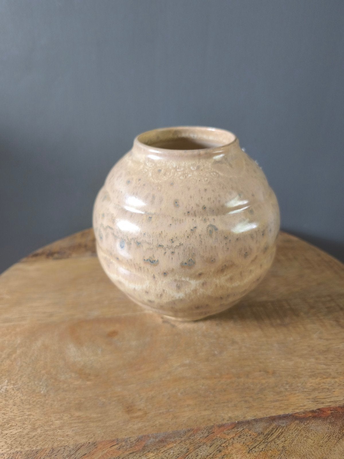 Eskaf Steenwijk vaas, 17 cm hoog, in goede staat, Ophalen of Verzenden