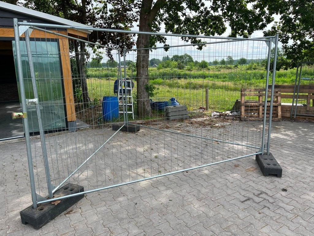 Bouwhekken 3 stuks met 3 voeten en 3 klemmen, Ophalen, Zo goed als nieuw, Overige typen, Minder dan 2 meter