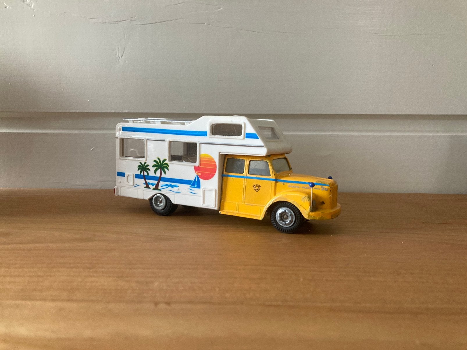 Scania Vabis camper truck Oldtimer, Ophalen of Verzenden, Gebruikt, Bus of Vrachtwagen, Tekno