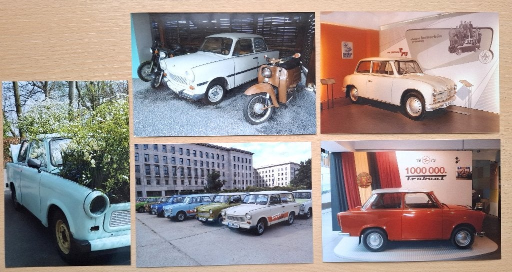 Foto's van Trabant (DDR), Verzenden, Nieuw, Auto's