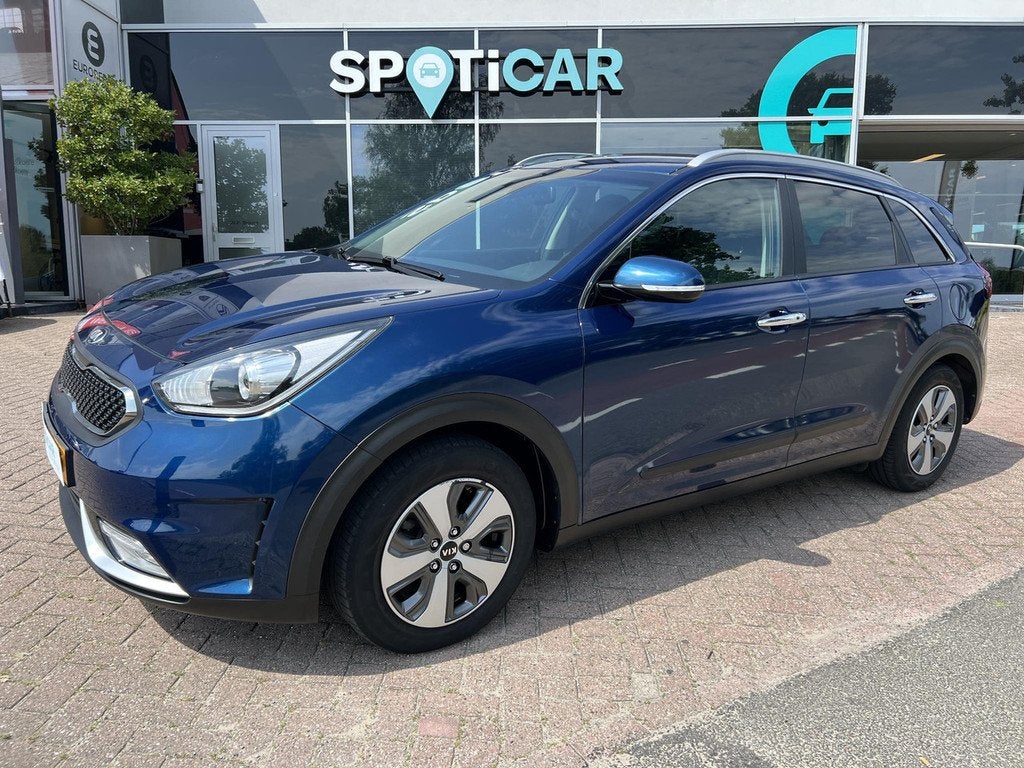 Kia Niro 1.6 GDi Hybrid 142 DynamicLine (bj 2018, automaat), Auto's, Kia, Bedrijf, Te koop, Niro, ABS, Achteruitrijcamera, Airbags