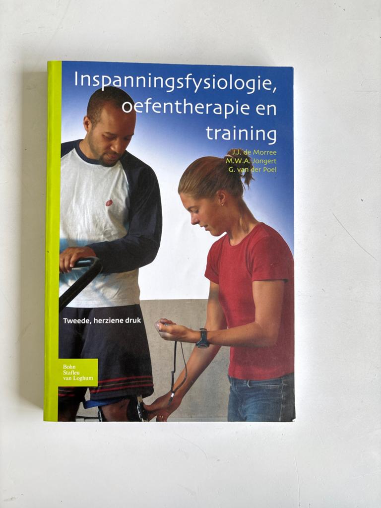 Inspanningsfysiologie, oefentherapie en training, Ophalen of Verzenden, Beta, Zo goed als nieuw, HBO