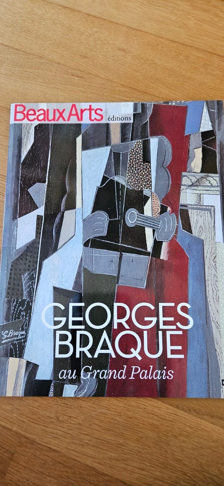 Georges Braque au Grand Palais - Beax Arts éditions, Ophalen of Verzenden, Zo goed als nieuw, Schilder- en Tekenkunst, Georges Braque