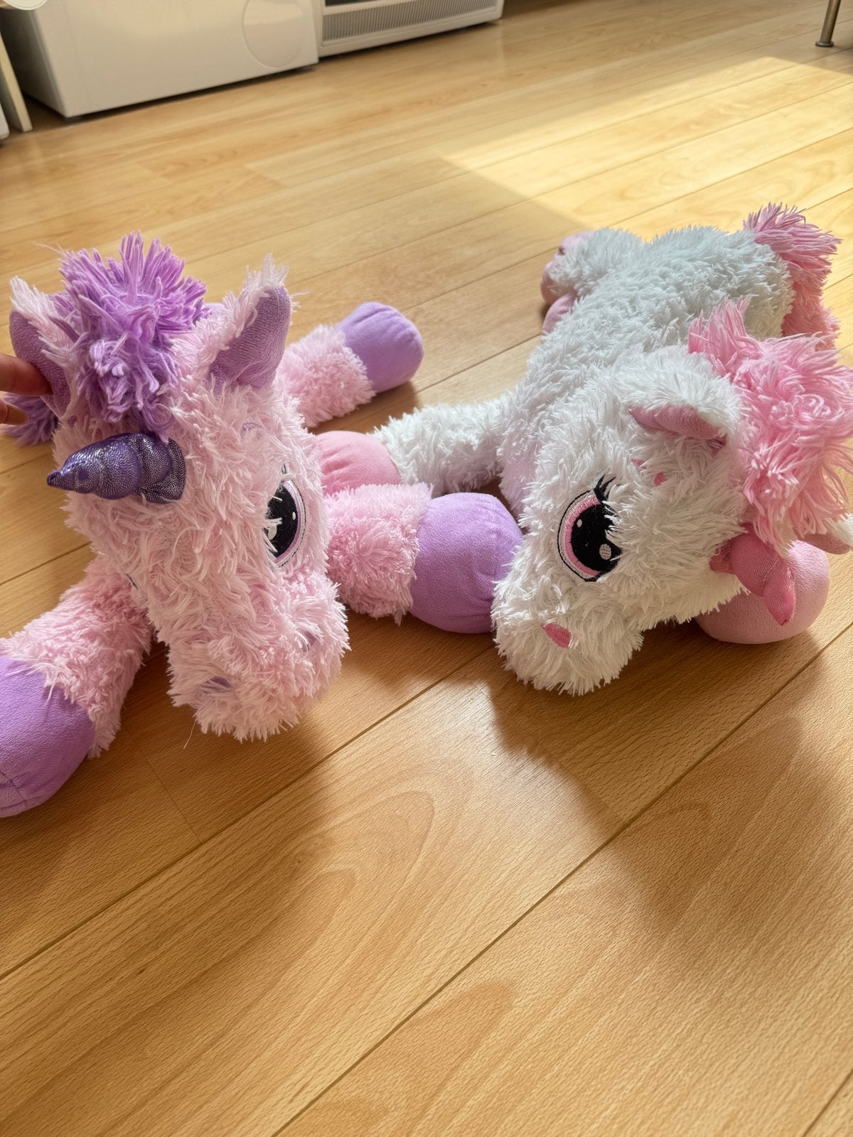 Eenhoorn knuffels - Roze en Wit prijs per stuk, Kinderen en Baby's, Speelgoed | Knuffels en Pluche, Eenhoorn, Ophalen of Verzenden