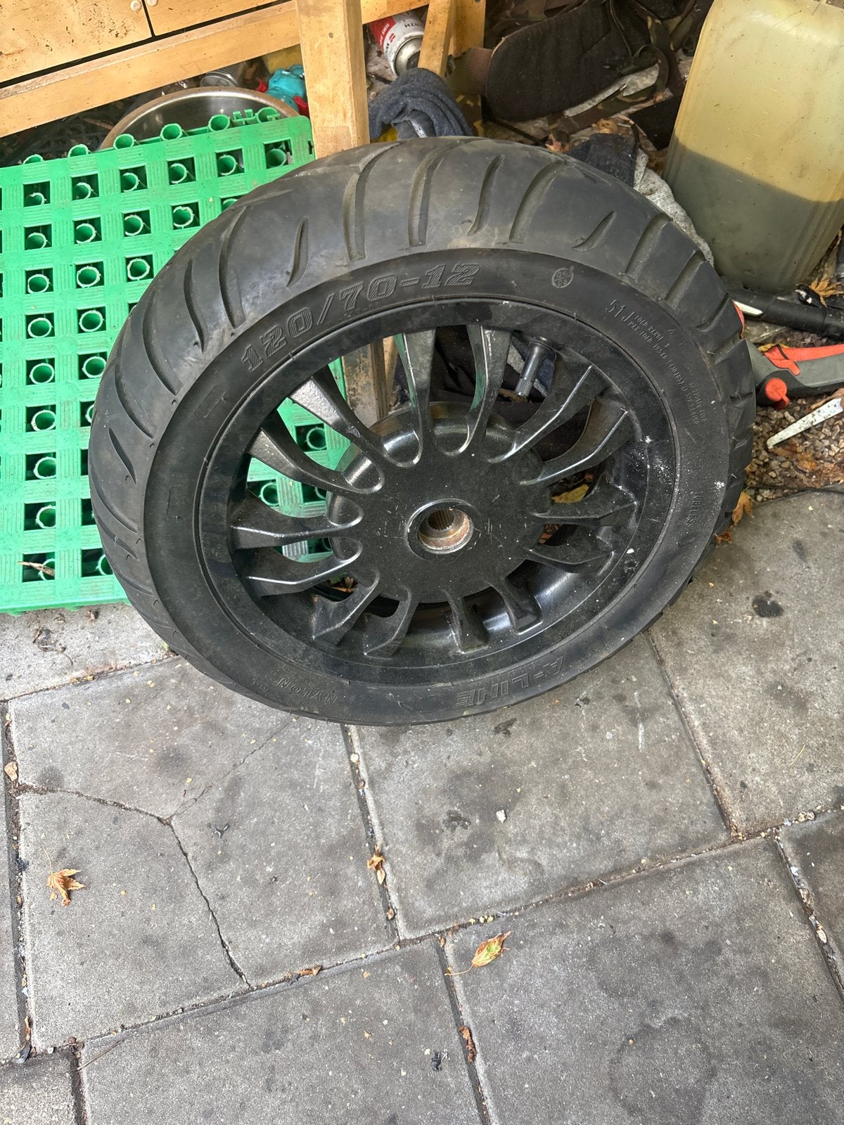 Vespa Sprint achtervelg 12 inch, Ophalen, Gebruikt, Overige typen, Vespa