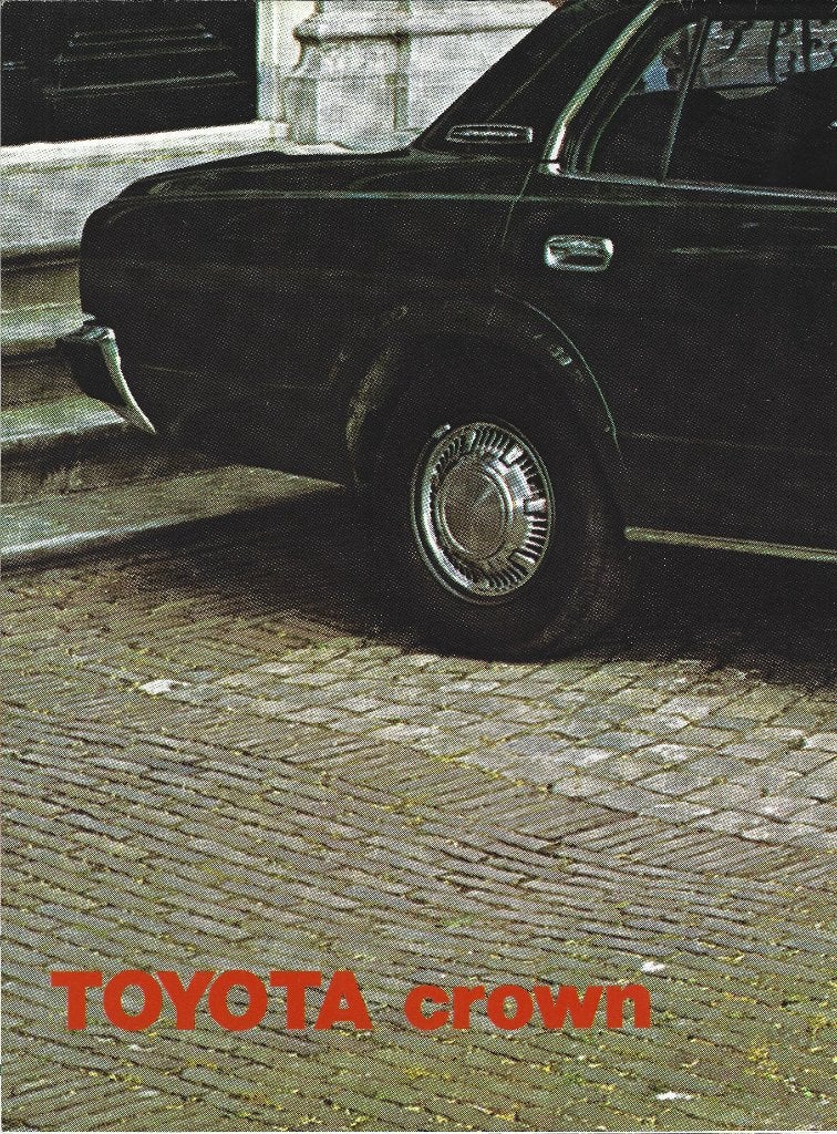 Folder Toyota Crown 1977, Ophalen of Verzenden, Gelezen, Toyota