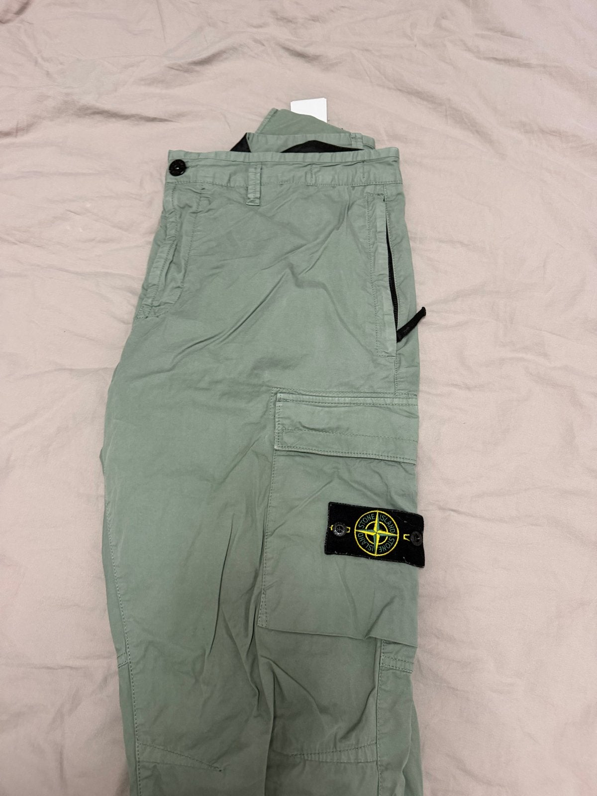 Stone Island Broek Maat XL - Z.G.A.N., Kleding | Heren, Ophalen of Verzenden, Zo goed als nieuw, Maat 56/58 (XL), Groen
