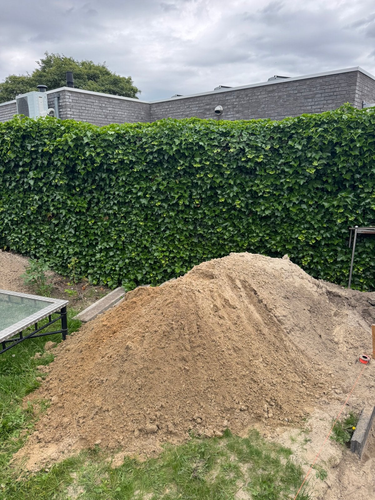 Gele ophoog zand (ongeveer 4m3), Tuin en Terras, Zand, Ophalen, Ophoogzand