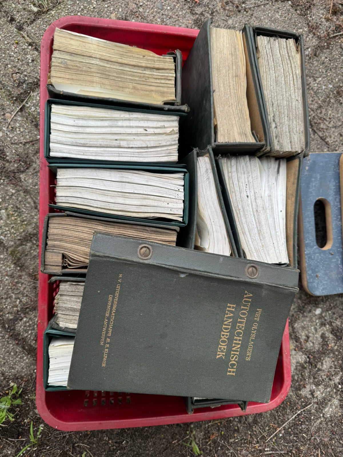 Oude Autotechnisch handboek Piet Olyslager’s, Auto diversen, Handleidingen en Instructieboekjes, Ophalen of Verzenden