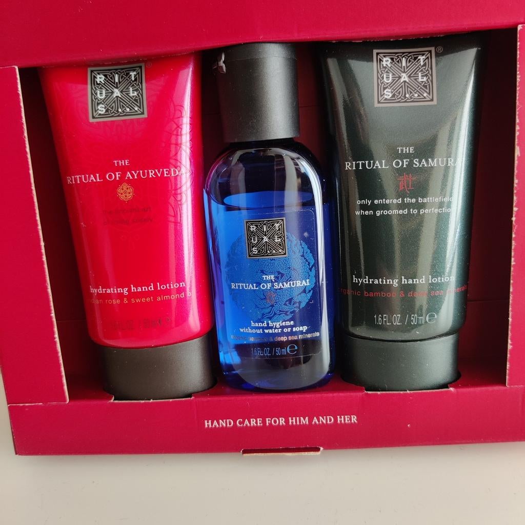 Rituals cadeauset Hand Care for Him and Her – ongeopend, Ophalen of Verzenden, Nieuw, Bodylotion, Crème of Olie