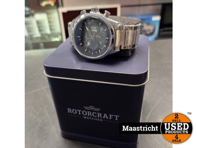 Rotorcraft horloge Cockpit RC2205 heren chrono | Nwpr 108, Flex Ltd., Zo goed als nieuw, https://flex.com/contact-us, Nobelstraat 10, 5807 GA Oostrum LB, Limburg, Nederland