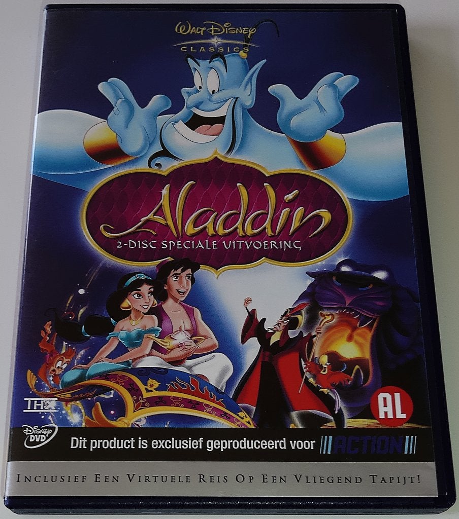 Dvd *** ALADDIN *** 2-Disc  Walt Disney Classics 34, Avontuur, Nederlands, Ophalen of Verzenden, Zo goed als nieuw