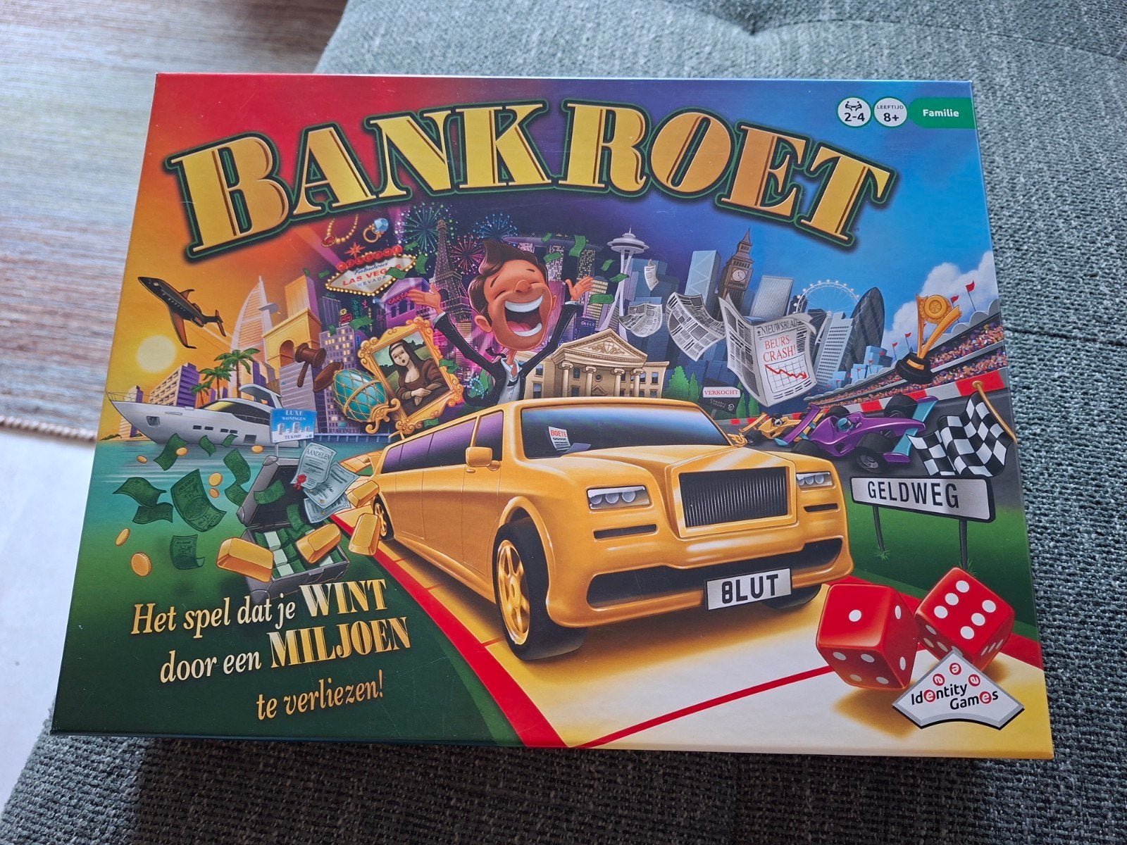 Spel Bankroet, Ophalen of Verzenden, Zo goed als nieuw