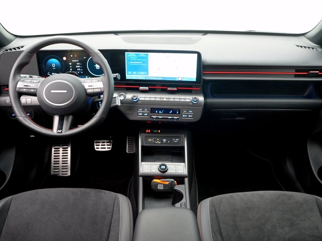 Hyundai KONA 1.6 GDI HEV N Line | Elek. stoelen | Stoelverwa, Dealer onderhouden, Gebruikt, Verwarmde buitenspiegels, 1110 kg