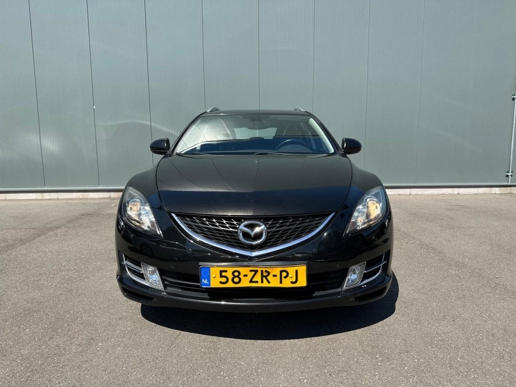 Mazda 6 Sportbreak 2.0 S-VT Bns Plus LEDER | AUTOMAAT !, Auto's, Mazda, 4 cilinders, 6 sportbreak, Zwart, Origineel Nederlands