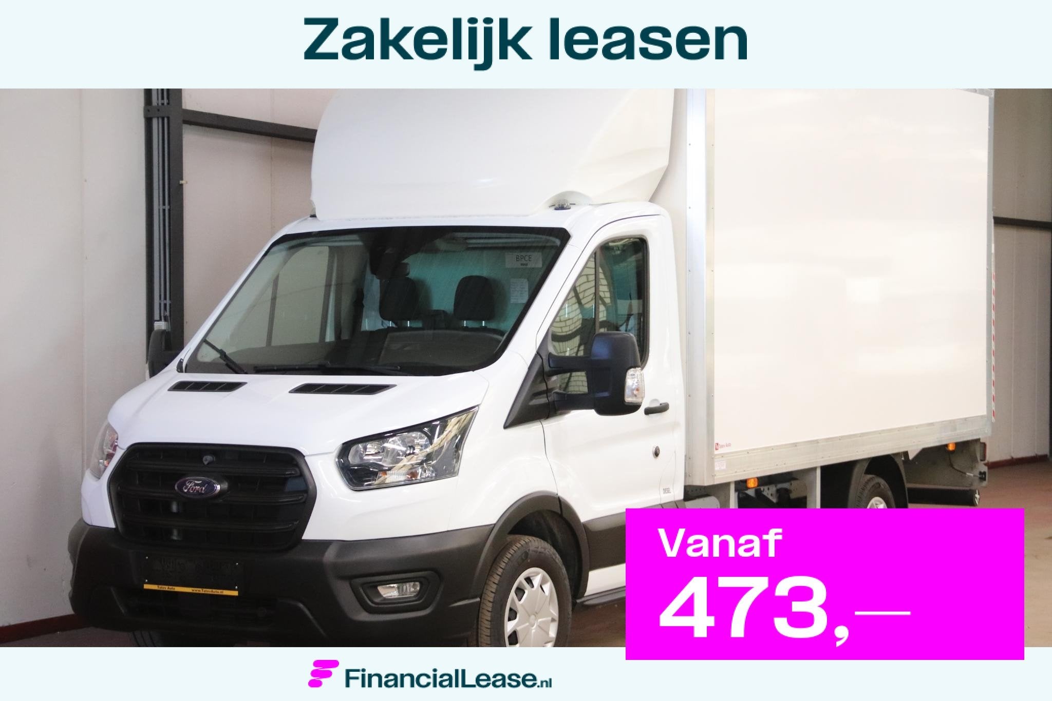 Ford Transit 2.0 TDCI BAKWAGEN MEUBELBAK AIRCO EURO 6, Voorwielaandrijving, Stof, Euro 6, 4 cilinders
