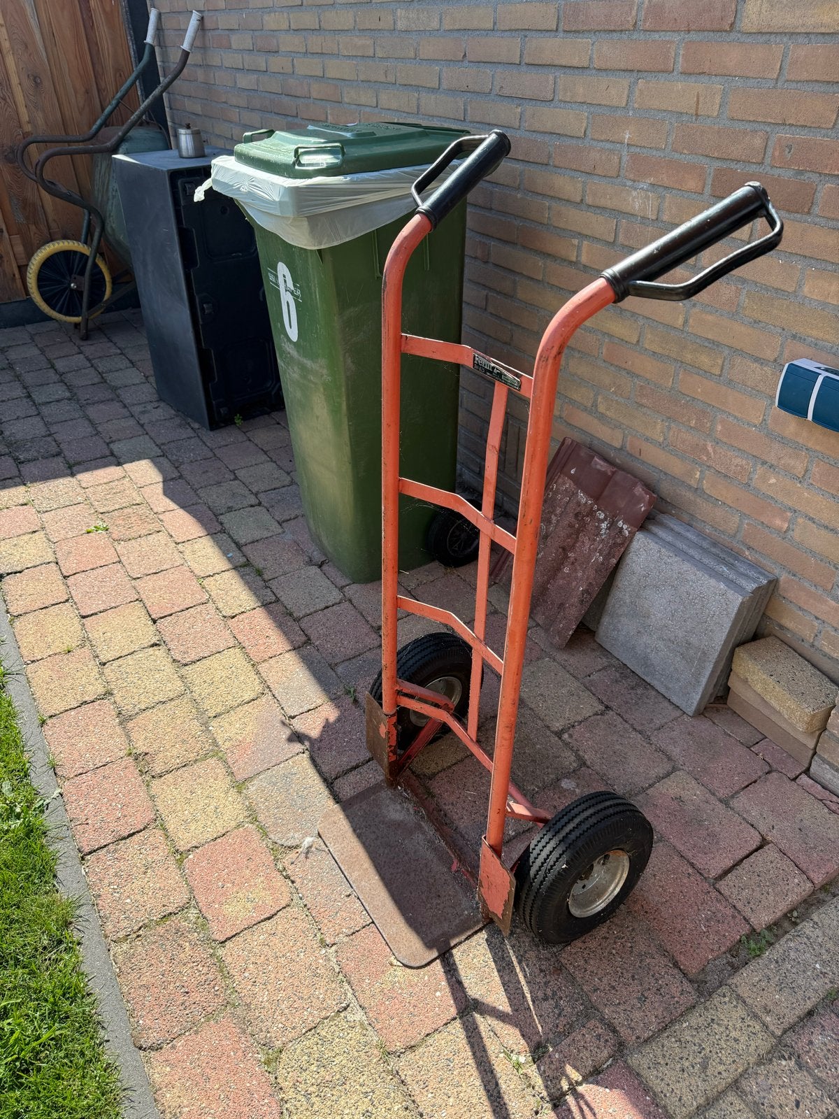 Stevige steekwagen voor zware lasten, Ophalen, Gebruikt, Steekwagen