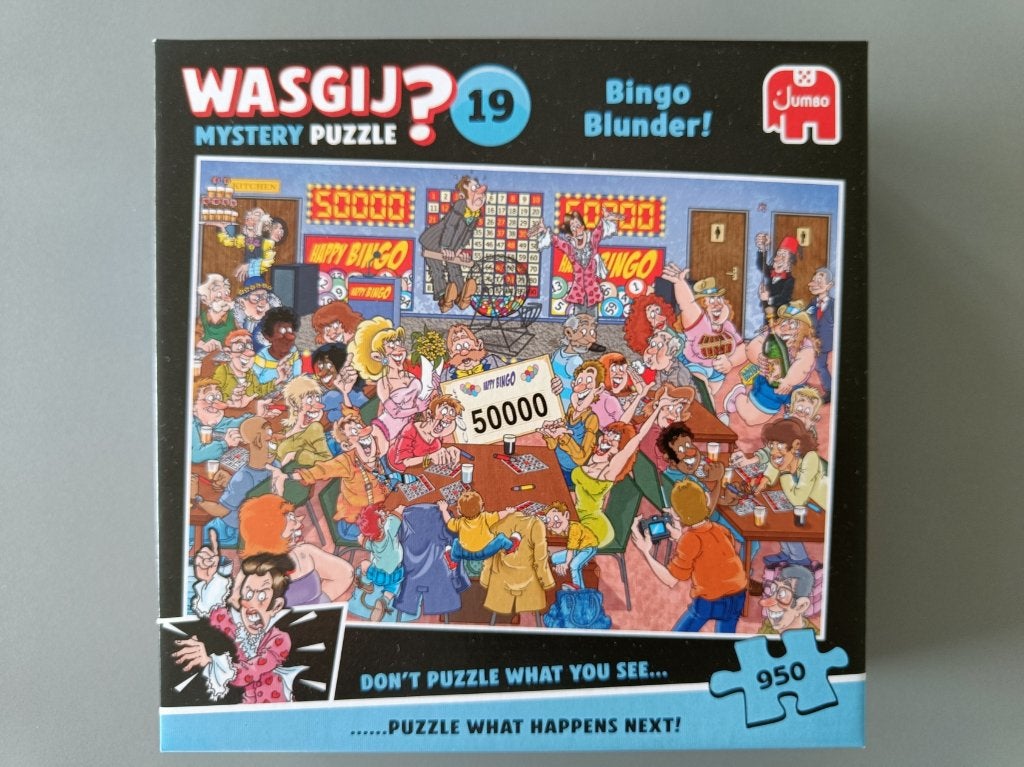 WasGij, Bingo Blunder, Ophalen of Verzenden, 500 t/m 1500 stukjes, Zo goed als nieuw, Legpuzzel