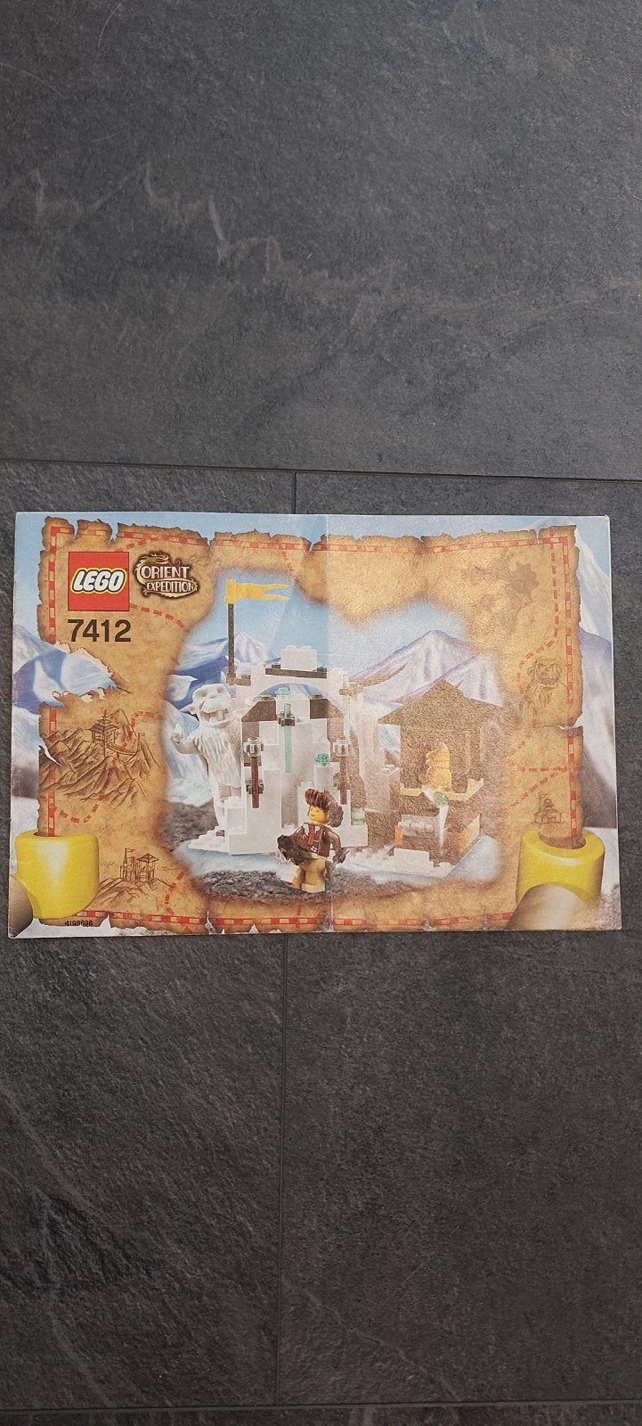 Lego 7412 Orient Expedition Yeti's Hideout, Gebruikt, Overige thema's, Lego, Ophalen of Verzenden