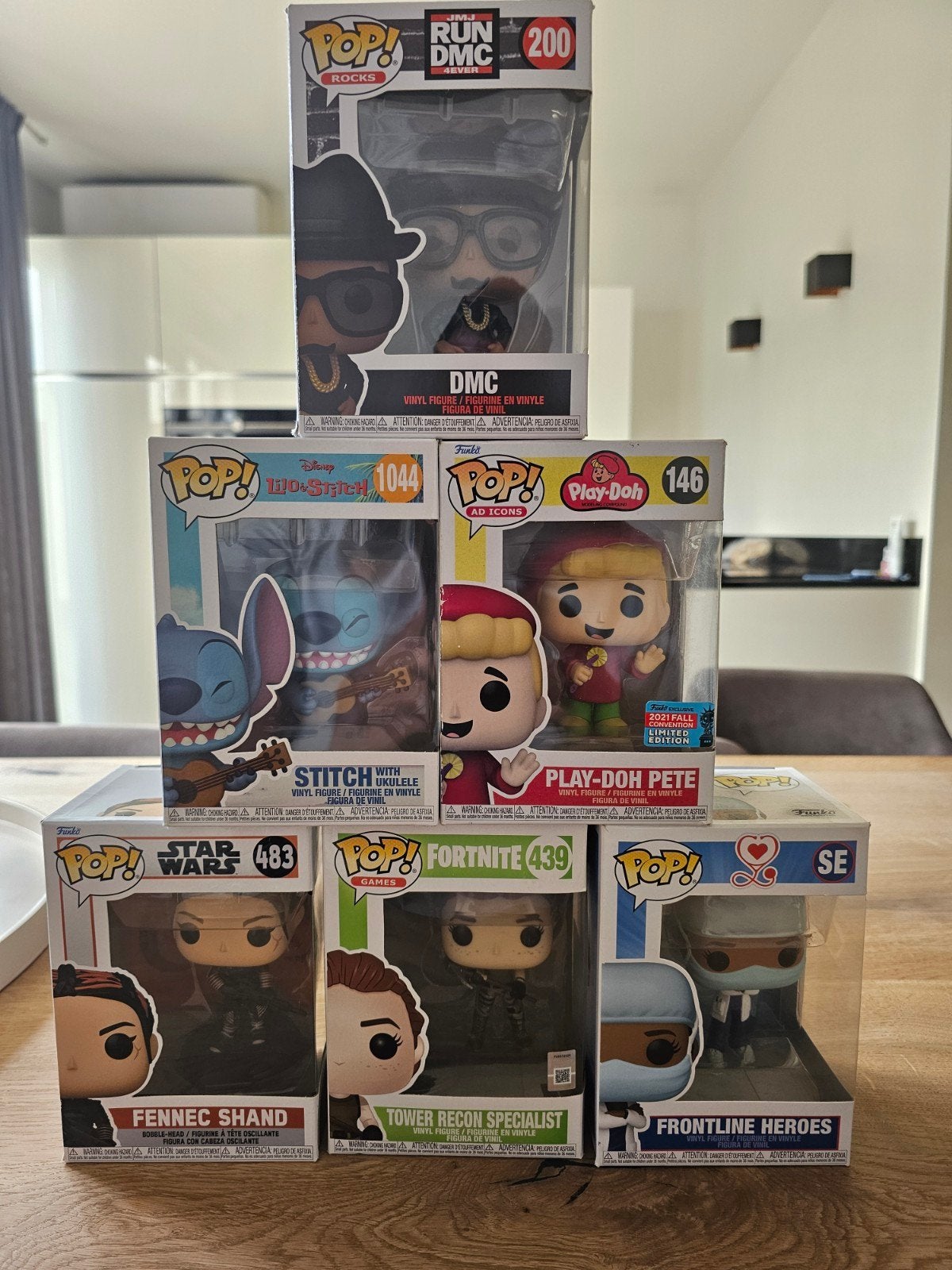 Funko Pop! Collectie: DMC, Stitch, Play-Doh, Fennec, Fortnit, Ophalen of Verzenden, Nieuw