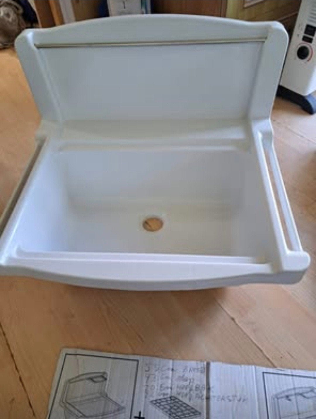 wasbak, Doe-het-zelf en Verbouw, Ophalen, Nieuw, Wastafel