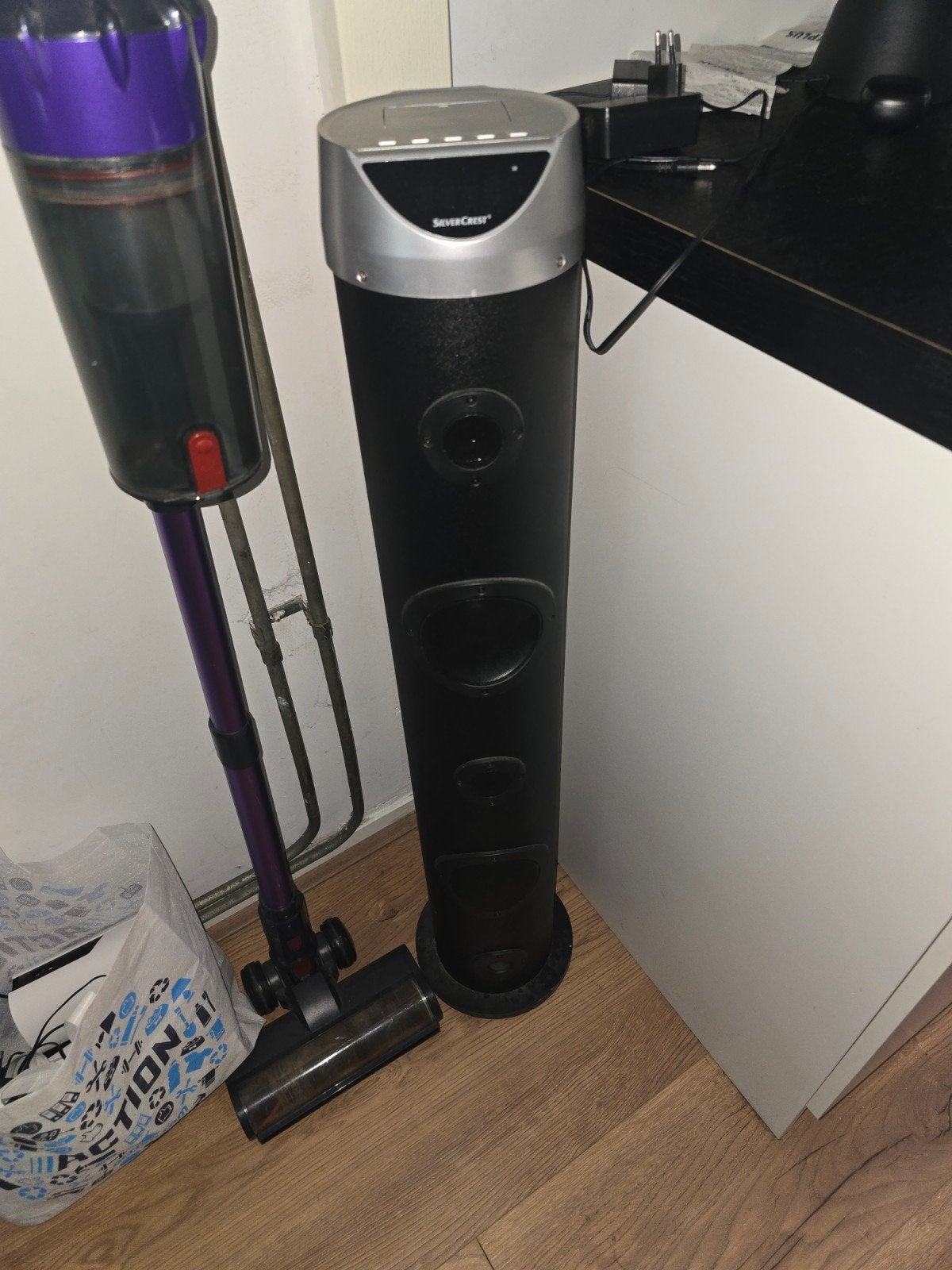 Silvercrest Bluetooth Speaker met USB, AUX en telefoonhouder, Ophalen of Verzenden