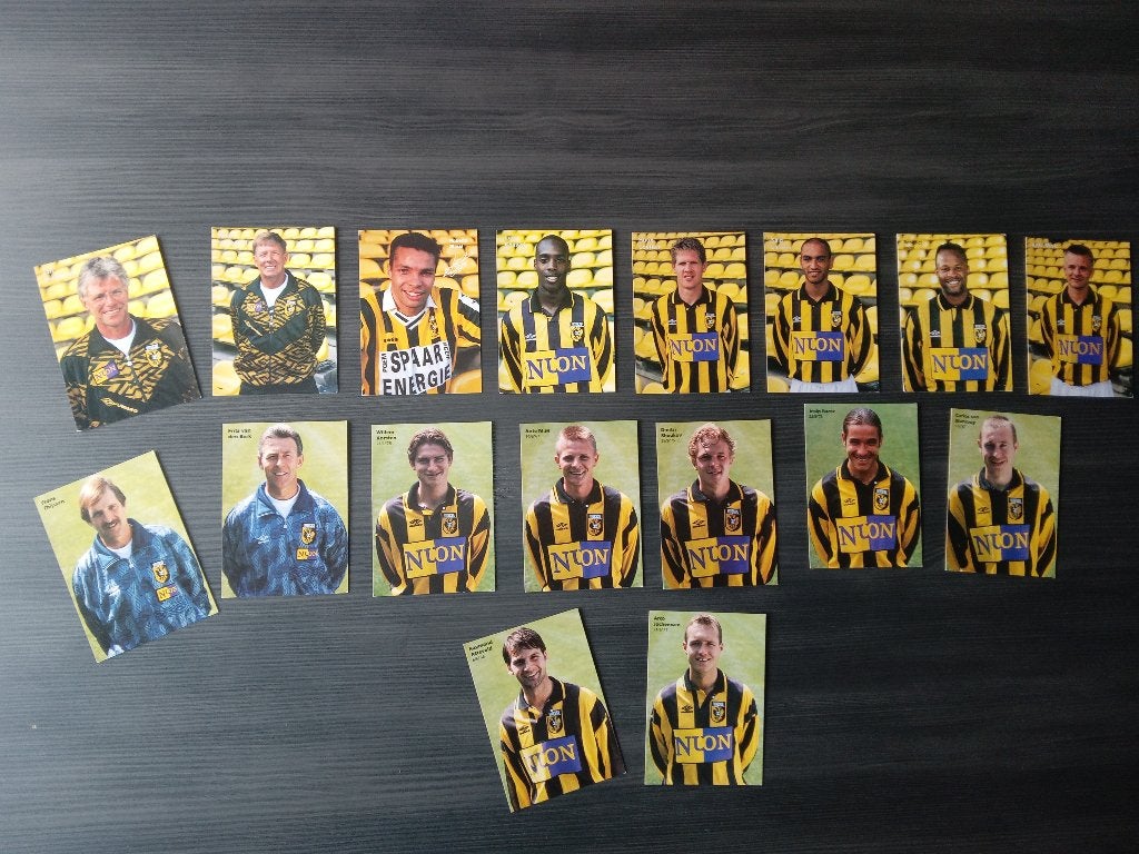 Set spelerskaarten van Vitesse, Ophalen of Verzenden, Nieuw, Vitesse, Spelerskaart