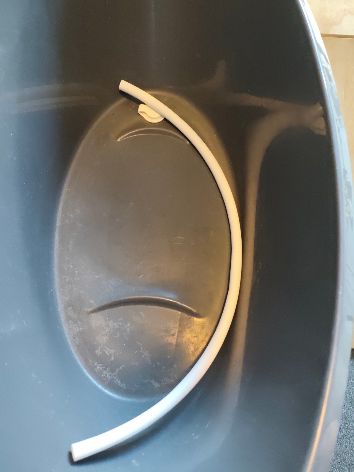 Babybadje met standaard - Gebruikt maar in goede staat, Ophalen, Gebruikt, Badje