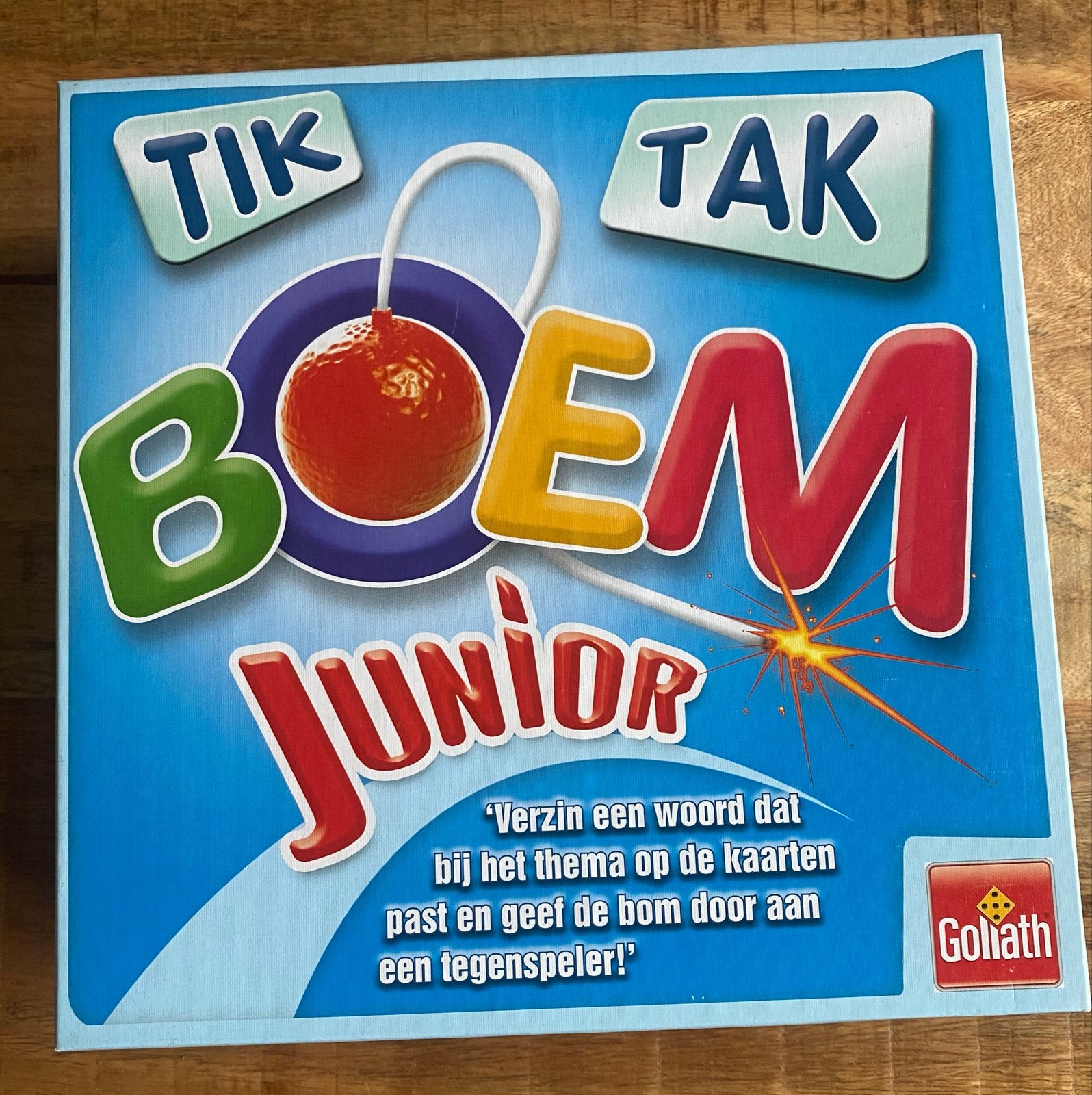 Tik Tak Boem Junior - Leuk woordspel voor kinderen, Hobby en Vrije tijd, Een of twee spelers, Ophalen, Zo goed als nieuw