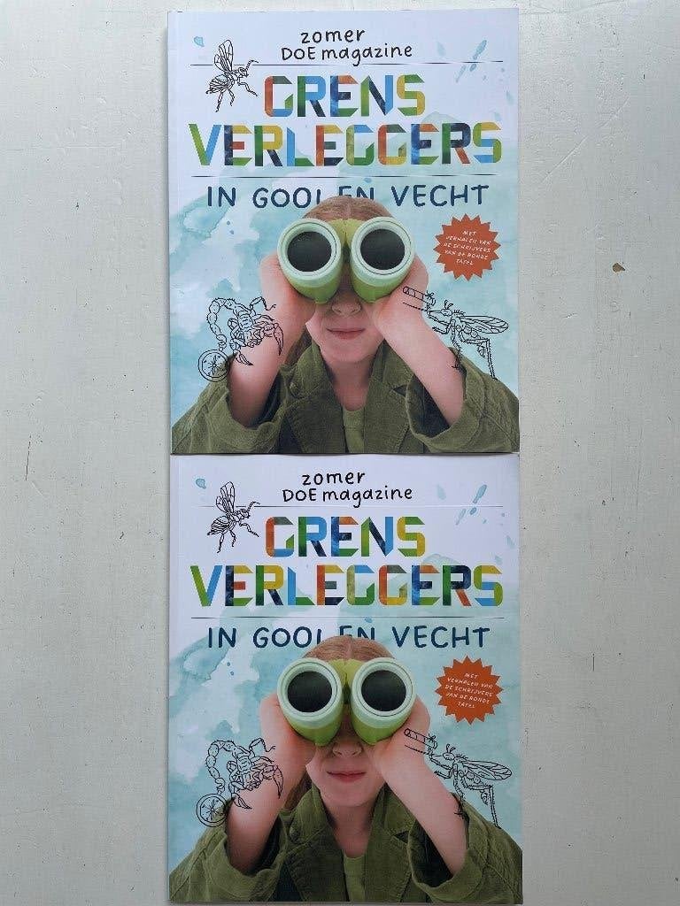 2x doeboek zomerboek Grensverleggers in Gooi en Vecht, Ophalen of Verzenden, Nieuw, Fictie algemeen