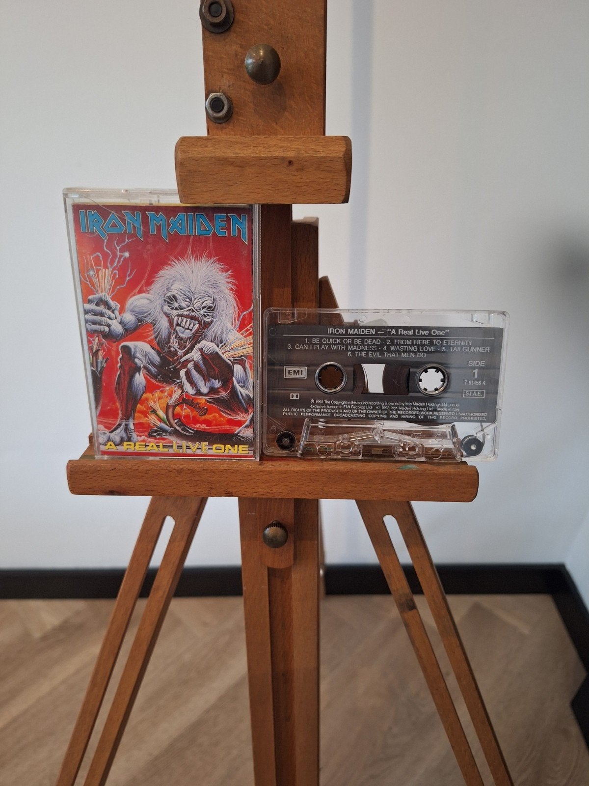 Iron Maiden - A Real Live One (Cassette), Gebruikt, 1 bandje, Ophalen of Verzenden, Origineel