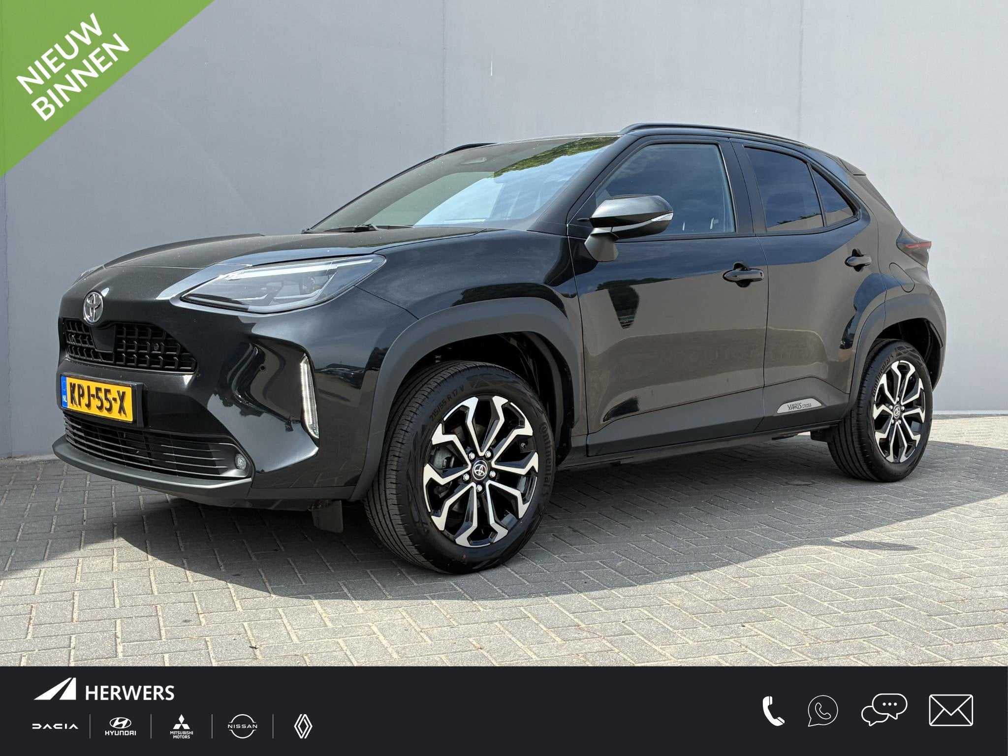 Toyota Yaris Cross 1.5 Hybrid 115 Dynamic / Dealer Onderhoud, Auto's, Stof, Gebruikt, 1165 kg, 116 pk