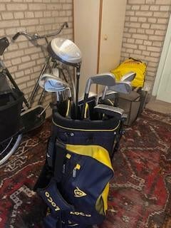 Golftas met clubs Dunlop, Ophalen, Gebruikt, Tas, Overige merken