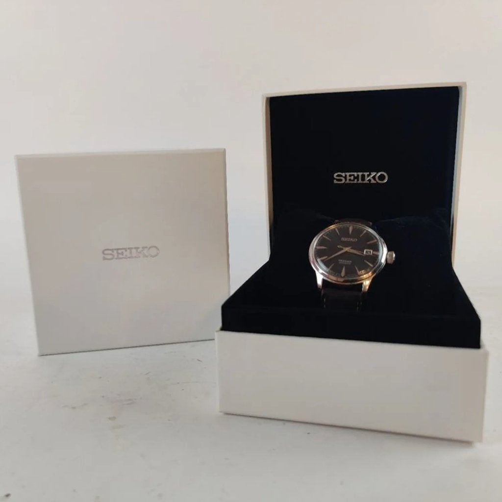 Seiko presage automatic srpd37j1 Horloge || Nu voor €299.99!, Sieraden, Tassen en Uiterlijk, Seiko, Staal, X, 1960 of later