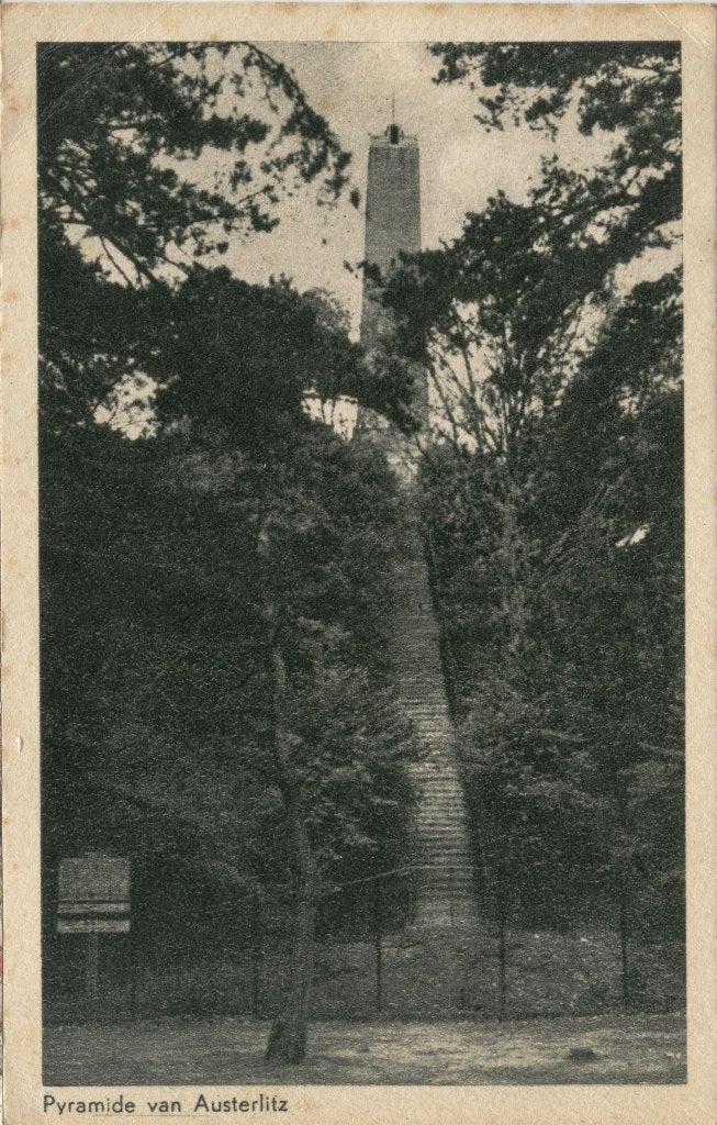 Austerlitz  Piramide van  1951, Verzenden, 1940 tot 1960, Gelopen, Utrecht