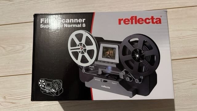 Reflecta scanner voor  standaard 8 en super 8 films, Overige typen, Ophalen of Verzenden, Zo goed als nieuw, Reflecta