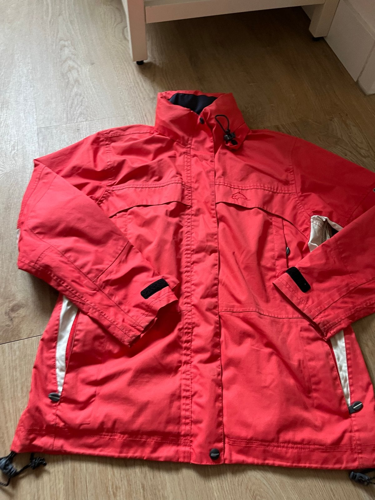 Kwaliteit Falcon jas, maat XL, Ophalen of Verzenden, Gedragen, Maat 46/48 (XL) of groter, Rood