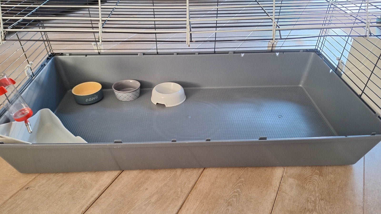te koop zeer complete caviakooi. met veel extra's., Kooi, 110 cm of meer, Cavia, Ophalen